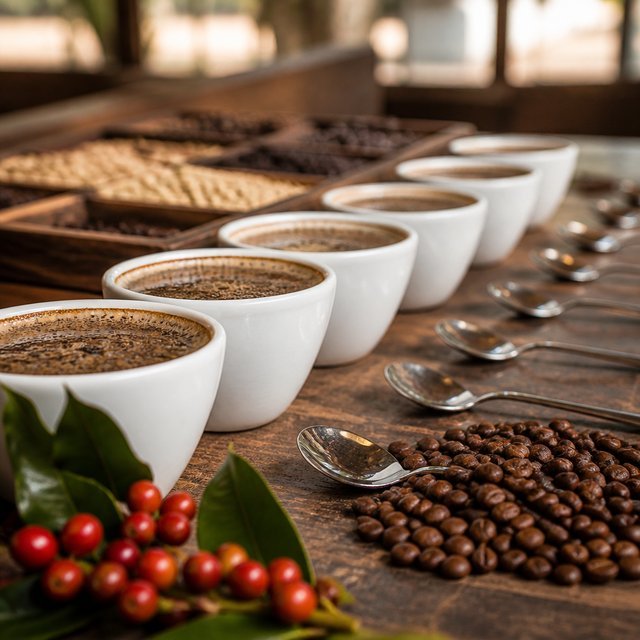 Catación de café de especialidad