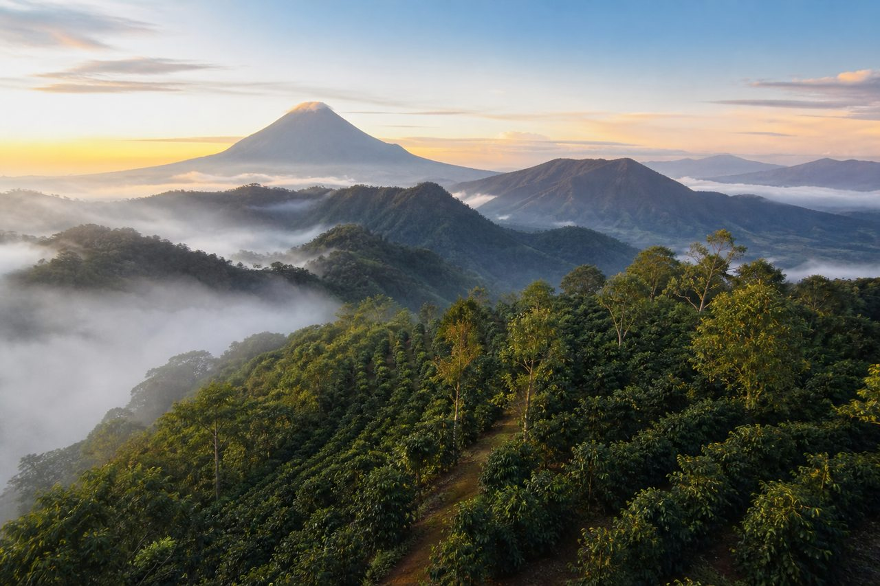 Seis nombres para seis volcanes: las denominaciones de origen del café salvadoreño