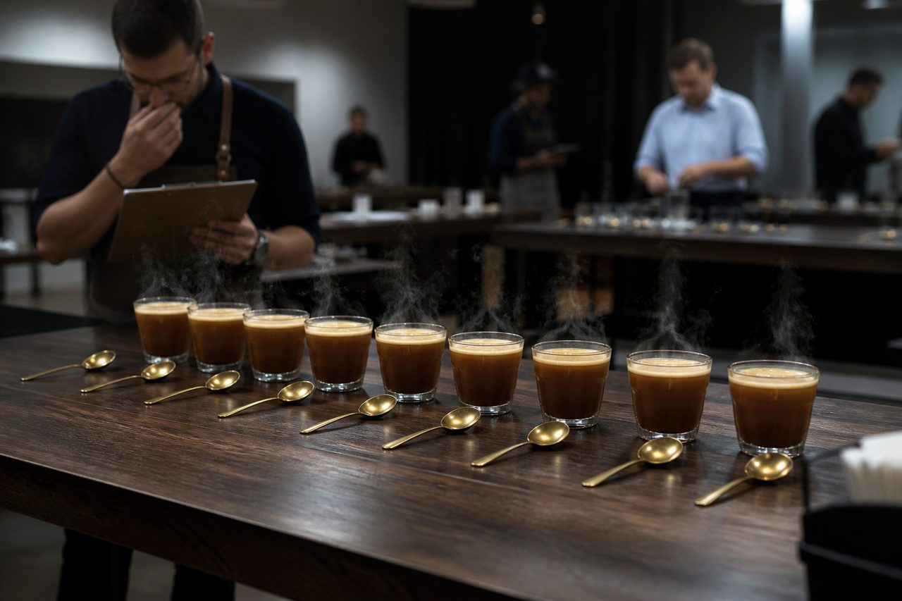 Neun Geisha in der CoE-Auktion 2025: die afrikanische Sorte steht schon auf dem Podium