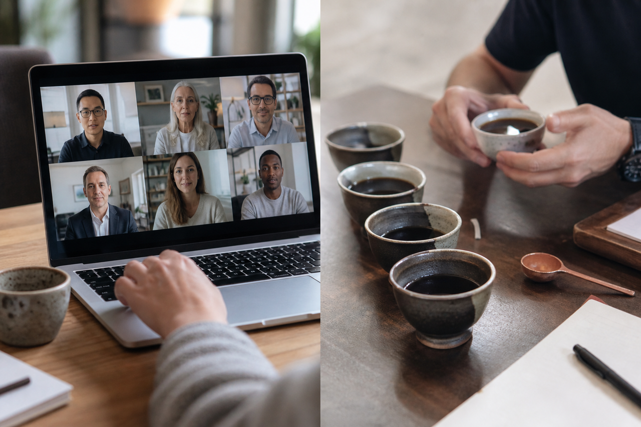 Virtual cupping at 2020 Cup of Excellence: the jury that did not travel to San Salvador